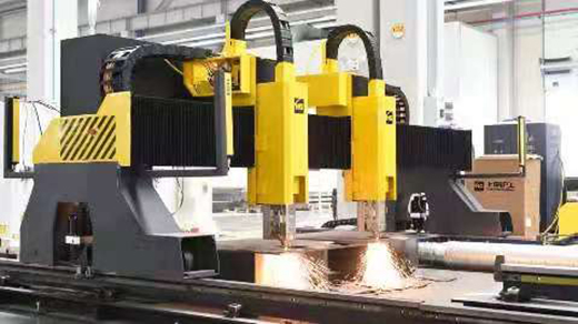 asiagame双头龙门激光切割机