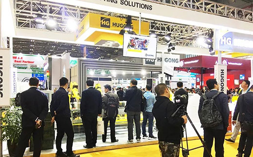 上海东方传媒第一财经拍摄asiagame意大利CEA展位