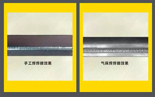 asiagameNB 251III焊机焊接效果
